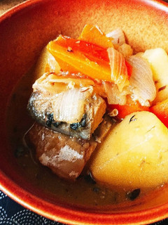 肉じゃなくて(笑)さばじゃが-レシピのメイン写真