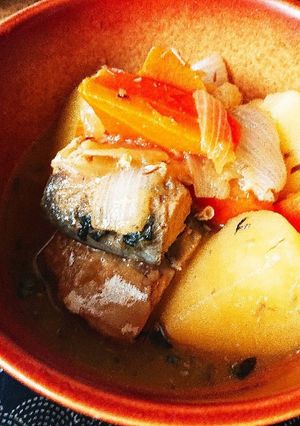肉じゃなくて(笑)さばじゃが-レシピのメイン写真