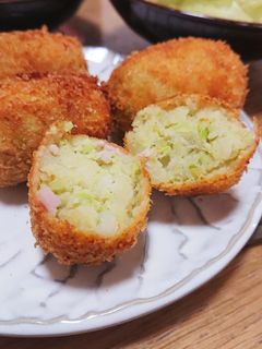 枝豆香るコロッケ-レシピのメイン写真