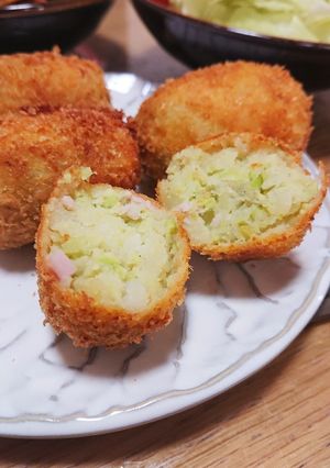 枝豆香るコロッケ-レシピのメイン写真