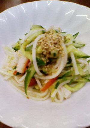 そうめんの酢の物-レシピのメイン写真