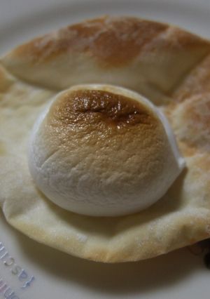 材料2つ! 餃子の皮でマシュマロ焼き-レシピのメイン写真
