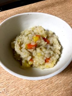 離乳食後期〜 さつまいもの炊き込みご飯-レシピのメイン写真