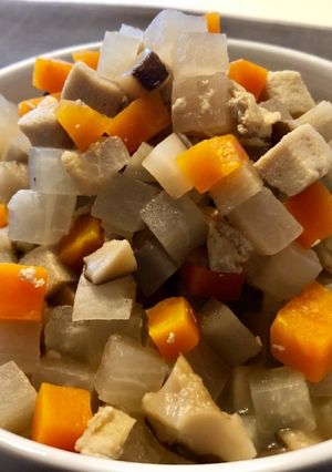 高野豆腐の五目煮-レシピのメイン写真
