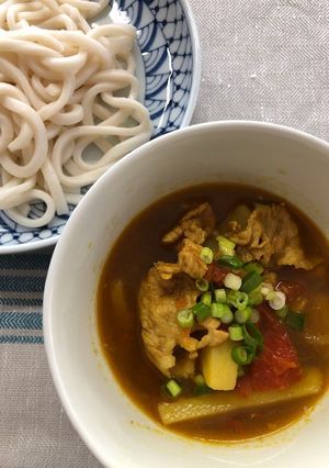 カレーつけ麺-レシピのメイン写真