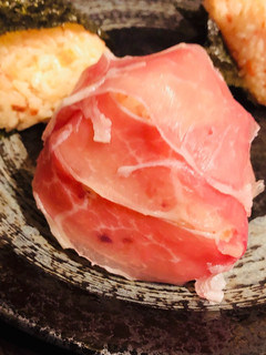生ハムのシャケマヨ焼きおにぎり-レシピのメイン写真