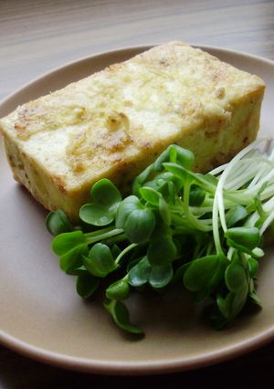 刺激的（？）☆柚子胡椒風味の豆腐ステーキ-レシピのメイン写真