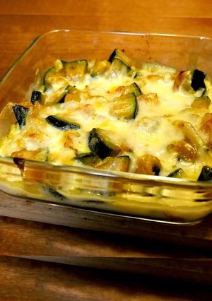 【簡単・母の味】カボチャのグラタン-レシピのメイン写真