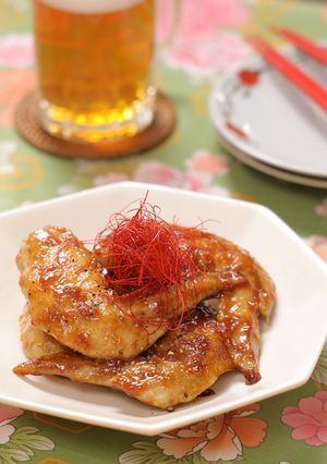 フライパンで簡単♪手羽先の中華風甘辛煮-レシピのメイン写真