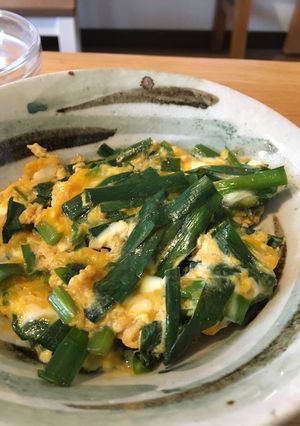 ニラの卵とじ-レシピのメイン写真