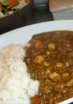 ☆簡単【コロコロ野菜のキーマカレー】-レシピのメイン写真