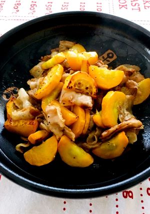 ズッキーニと豚肉のにんにく醤油炒め-レシピのメイン写真
