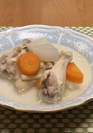 手羽先と根菜の煮物(ホットクック版)-レシピのメイン写真