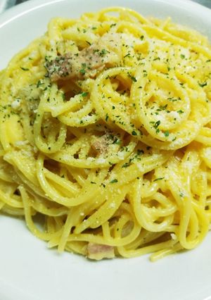 スパゲティ　カルボナーラ♪-レシピのメイン写真