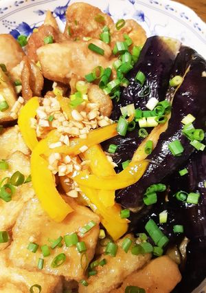 高野豆腐となすの南蛮漬け-レシピのメイン写真