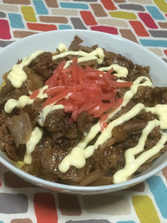 超簡単☆ごはんによく合う豚照りマヨ丼!-レシピのメイン写真
