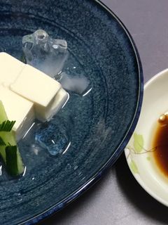 冷奴 ニンニク・胡麻油でどうぞ-レシピのメイン写真