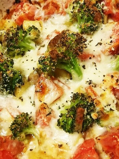 サバ缶でトマトポテトグラタン-レシピのメイン写真