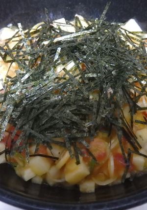 【おつまみ】山芋とネギトロのシャキシャキ-レシピのメイン写真