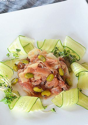 カンタン酢だけで作る豚バラ肉の酸っぱ煮♪-レシピのメイン写真