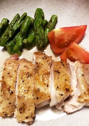 香ばしさがたまらない！チキンステーキ-レシピのメイン写真