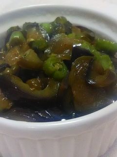 茄子とインゲンの甘辛煮-レシピのメイン写真