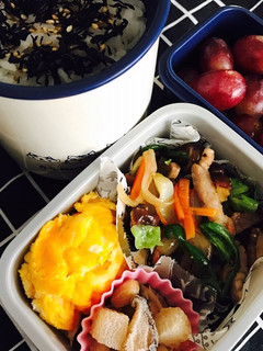 豚肉野菜炒め弁当-レシピのメイン写真