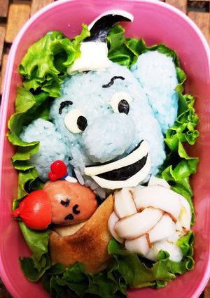 キャラ弁　アラジン-レシピのメイン写真