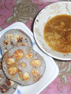 れんこんの簡単☆豆腐&味噌変わり焼き♪♪-レシピのメイン写真