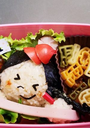 キャラ弁　運動会-レシピのメイン写真