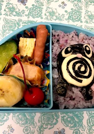 年少さんのポケモン弁当★ニョロモ-レシピのメイン写真