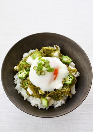 乾燥めかぶで、美味しい〜♪【めかぶ丼】-レシピのメイン写真