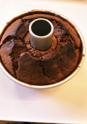 ココアバナナシフォン-レシピのメイン写真
