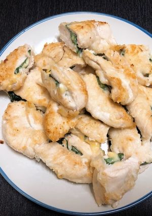 鶏ササミの大葉チーズ焼き-レシピのメイン写真