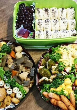 白米好きに贈る、楽チン運動会弁当！-レシピのメイン写真