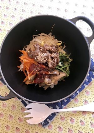 石焼きビビンバ-レシピのメイン写真