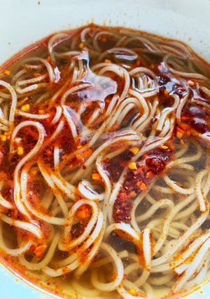 食べるラー油蕎麦-レシピのメイン写真