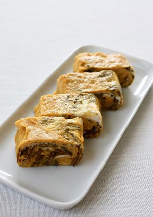食感＆香りが美味しい【ふのりの卵焼き】-レシピのメイン写真