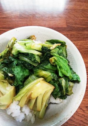 ヴィーガン!時短!旨レタス-レシピのメイン写真