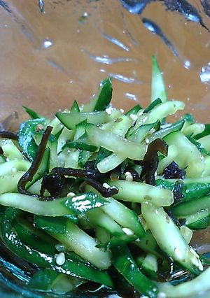 塩昆布＆きゅうりだけ～-レシピのメイン写真