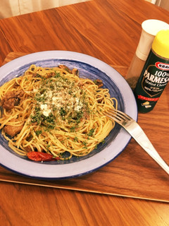 アンチョビとニンニクのパスタ-レシピのメイン写真