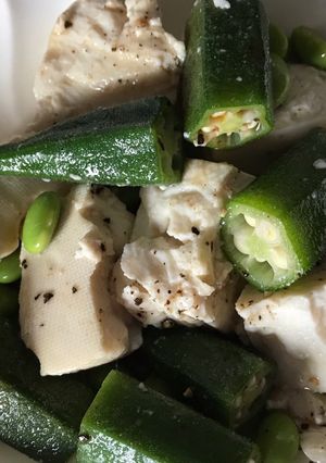 豆腐の夏サラダ-レシピのメイン写真