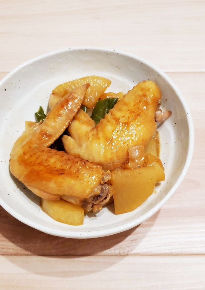 めんつゆで簡単時短♡手羽先の照り焼き-レシピのメイン写真