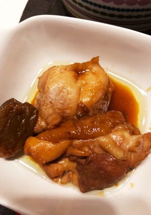 鳥もも肉の梅酒煮-レシピのメイン写真