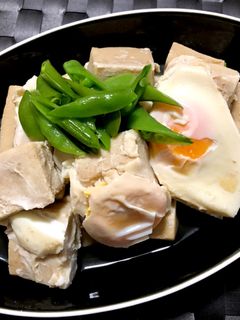 高野豆腐と玉子の煮物-レシピのメイン写真