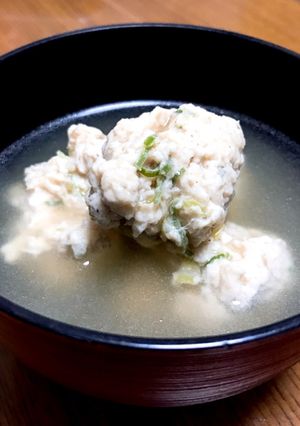 簡単☆鶏団子スープ♪-レシピのメイン写真