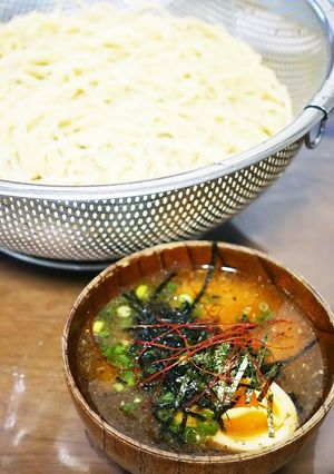 我が家の本格魚介系つけ麺-レシピのメイン写真