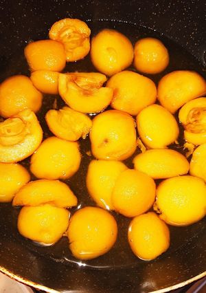 びわの湯むき びわ消費 びわの皮むき琵琶-レシピのメイン写真