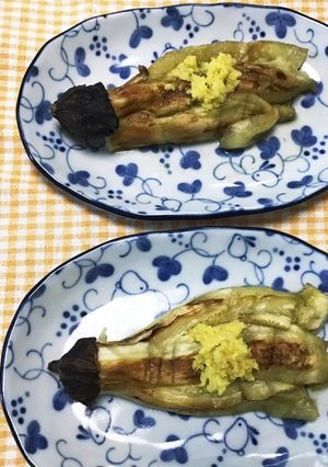 おいしい焼き茄子(皮の剥き方必見☆）-レシピのメイン写真