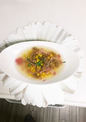 彩りチキンスープ-レシピのメイン写真